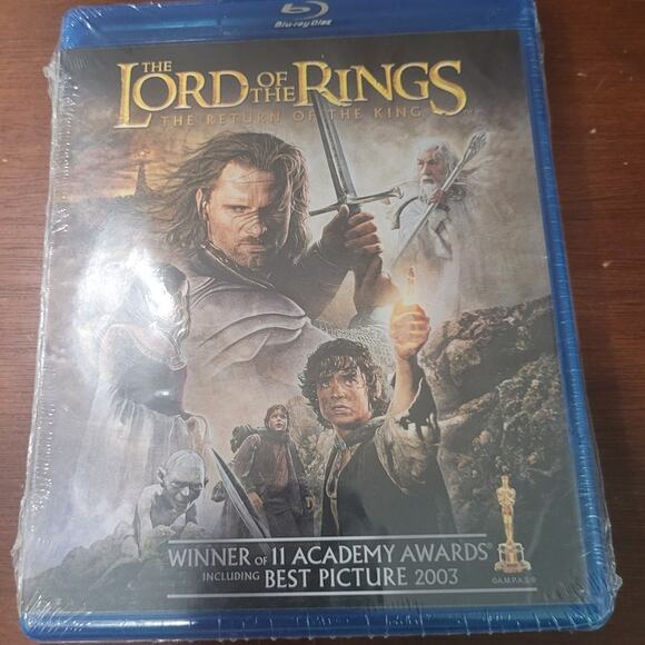 Lord of the Rings Return of the King Blu-ray DVD 2010 Set Fantasy Adventure - Picture 2 of 5